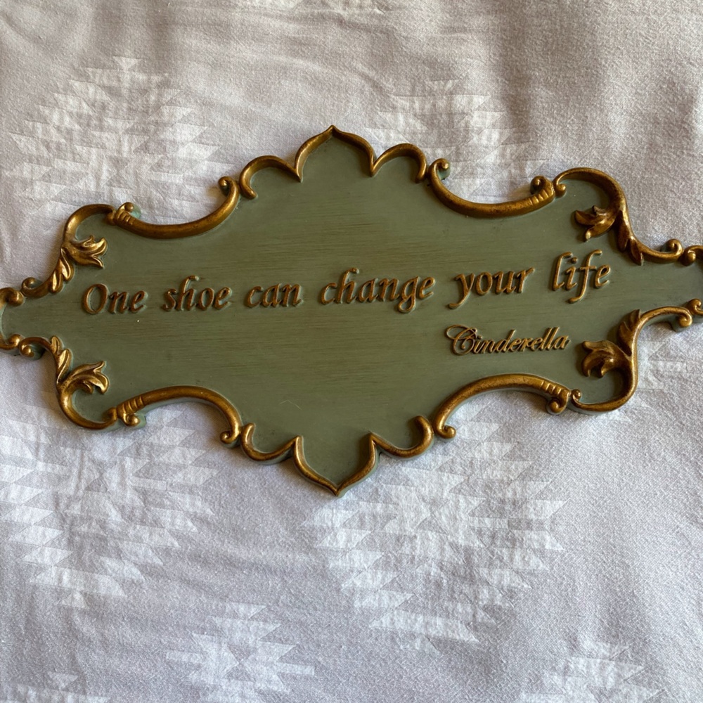 “ one shoe can change your life” ~Cinderella